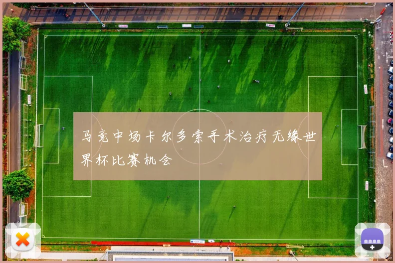 马竞中场卡尔多索手术治疗无缘世界杯比赛机会